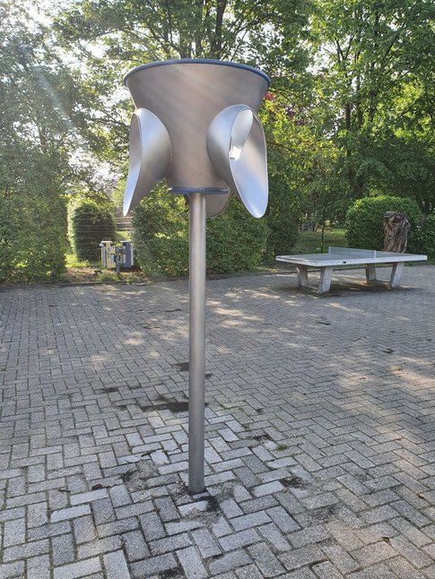 Balltrichter auf dem Schulhof