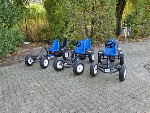 Kettcars als Pausenspielzeug